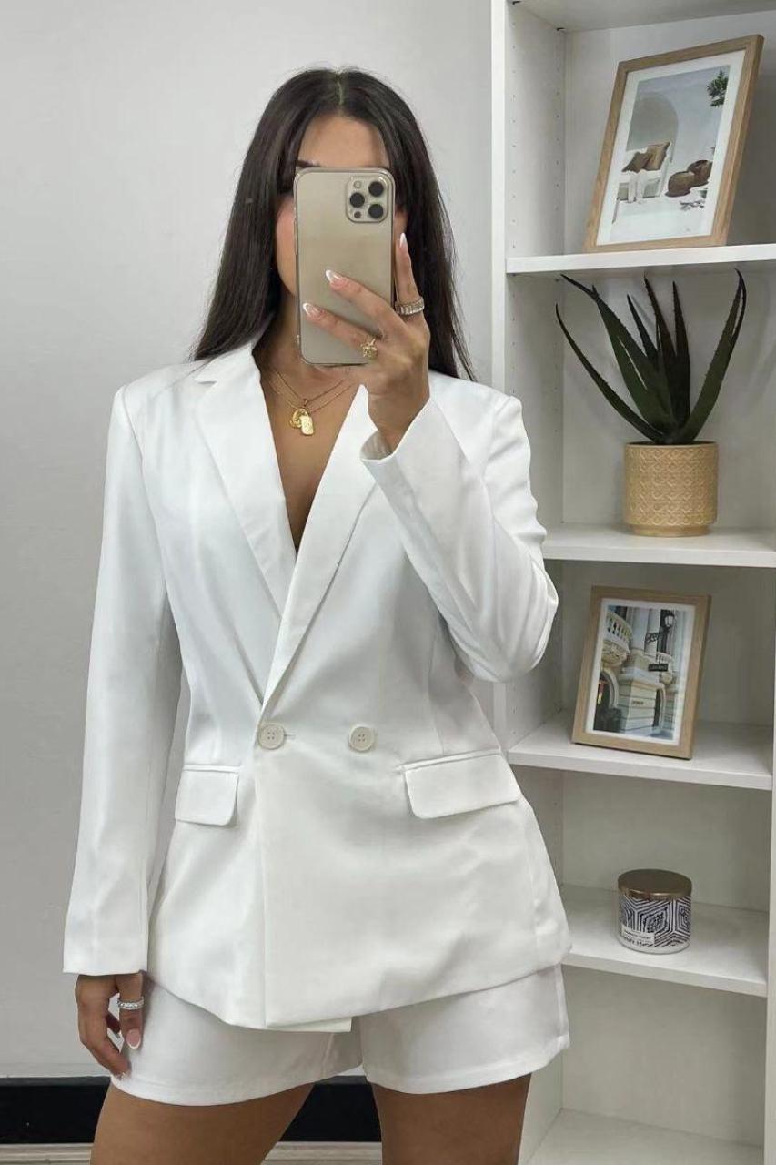 Frame hot sale white blazer